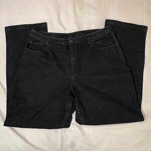 Duluth Trading Co. Women's Dark Indigo 5-Pocket Jeans in size 20